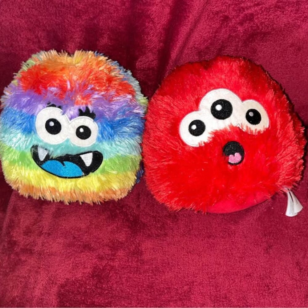 Pair of Monster Plushies, Like New!